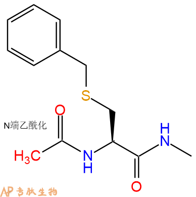 专肽生物产品Ac-Cys(Bzl)-甲氨基化15353-95-4