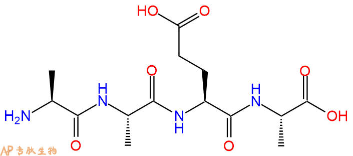 专肽生物产品四肽Ala-Ala-Glu-Ala137506-12-8