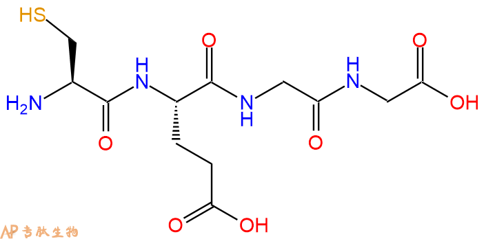 专肽生物产品四肽Cys-Glu-Gly-Gly1207457-39-3