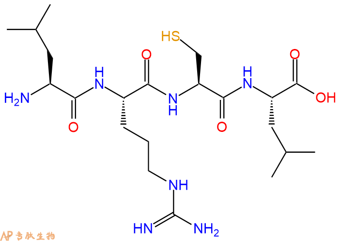 专肽生物产品四肽Leu-Arg-Cys-Leu320372-51-8