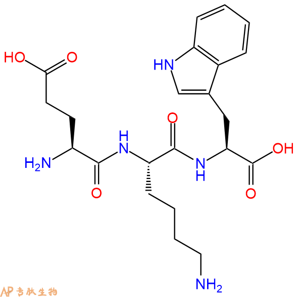 专肽生物产品三肽Glu-Lys-Trp