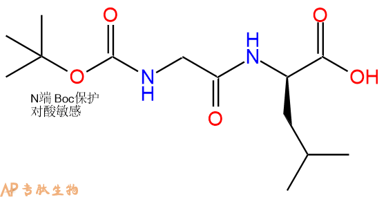 专肽生物产品二肽Boc-Gly-DLeu