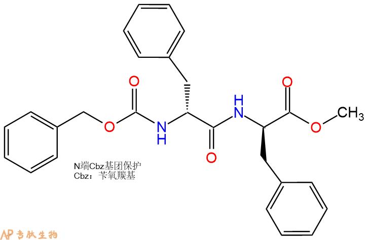 专肽生物产品二肽CBzl-DPhe-DPhe-甲酯化40182-59-0