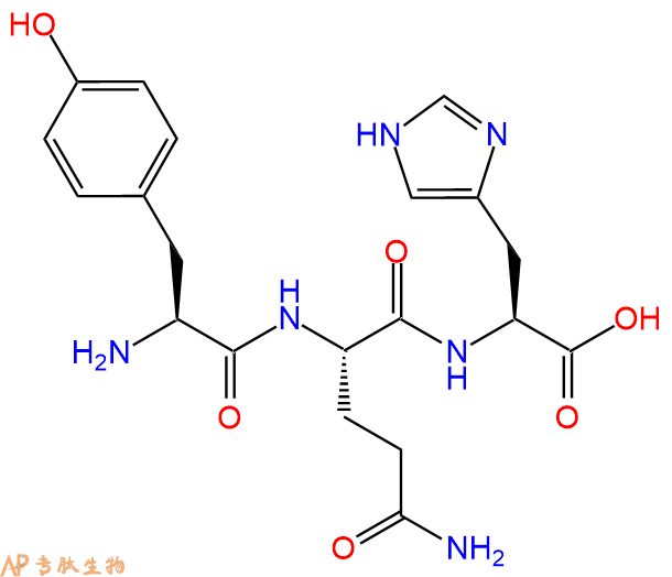 专肽生物产品三肽Tyr-Gln-His