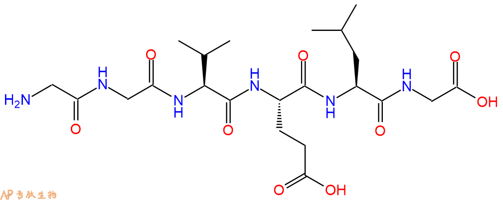 专肽生物产品六肽Gly-Gly-Val-Glu-Leu-Gly54429-86-6