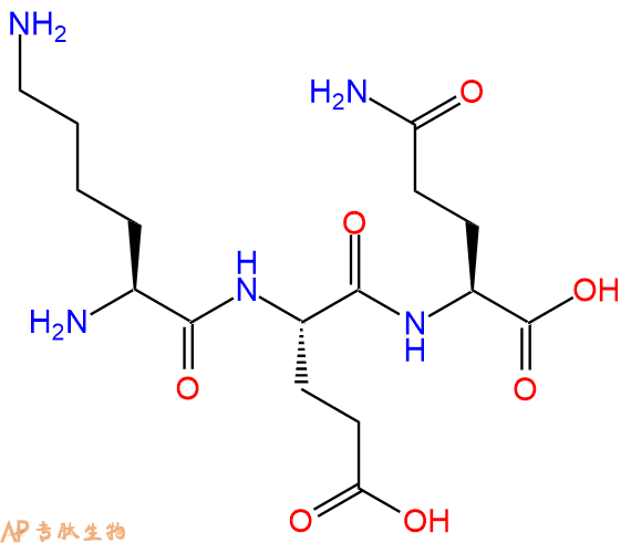 专肽生物产品三肽Lys-Glu-Gln