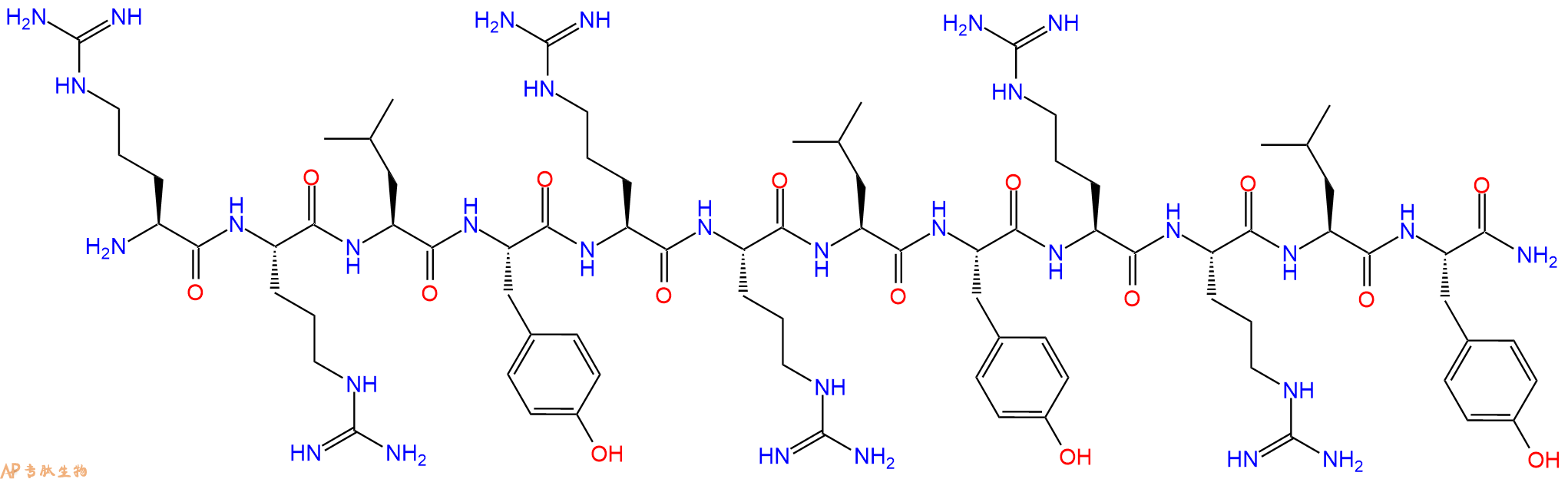 专肽生物产品循环肽(RRLY)3