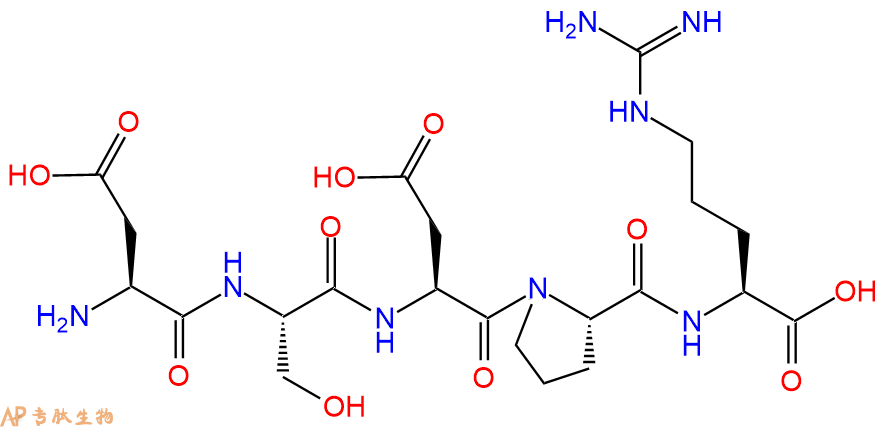 专肽生物产品五肽HumanIgEPenta Peptide HEPP62087-72-3