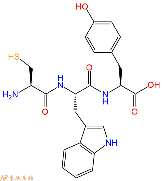 专肽生物产品三肽Cys-Trp-Tyr