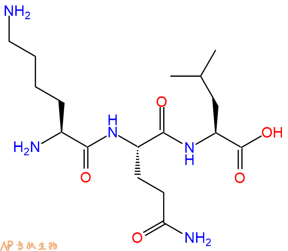 专肽生物产品三肽Lys-Gln-Leu