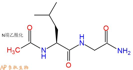 专肽生物产品二肽Ac-Leu-Gly-NH2
