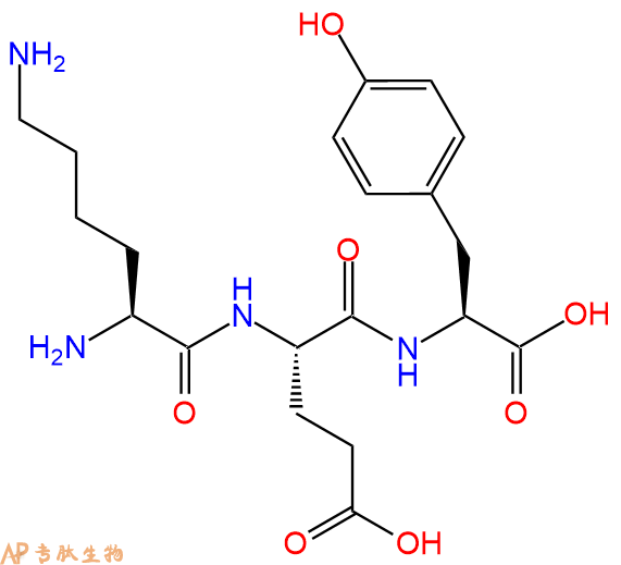 专肽生物产品三肽Lys-Glu-Tyr