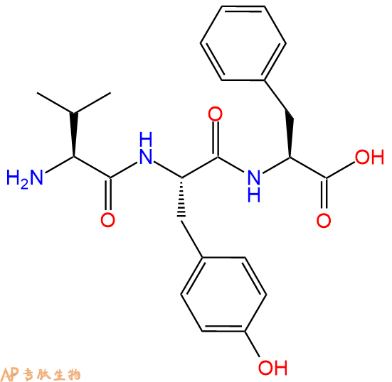 专肽生物产品三肽Val-Tyr-Phe