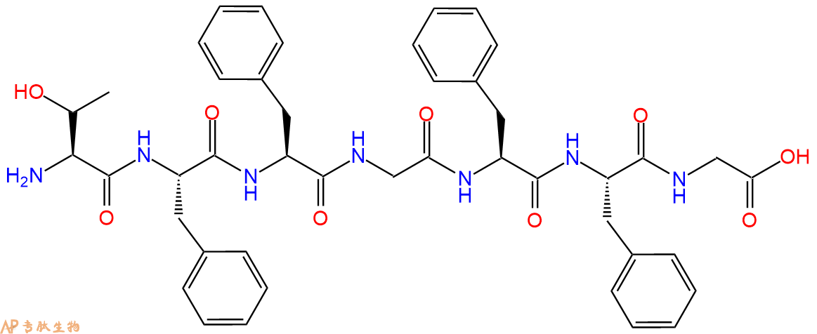 专肽生物产品七肽TFFGFFG1205098-67-4
