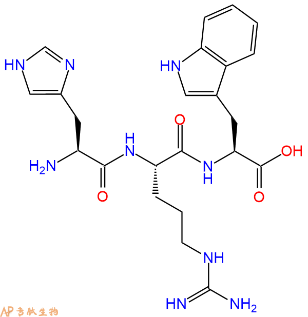 专肽生物产品三肽His-Arg-Trp