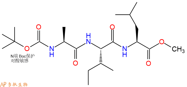 专肽生物产品三肽Boc-Ala-Ile-Leu--甲酯化147686-32-6