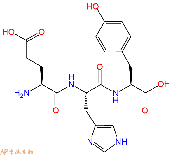 专肽生物产品三肽Glu-His-Tyr