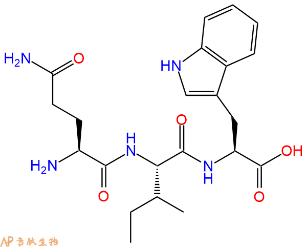 专肽生物产品三肽Gln-Ile-Trp