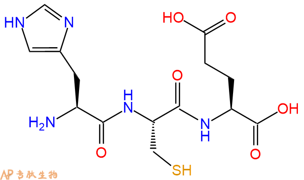 专肽生物产品三肽His-Cys-Glu