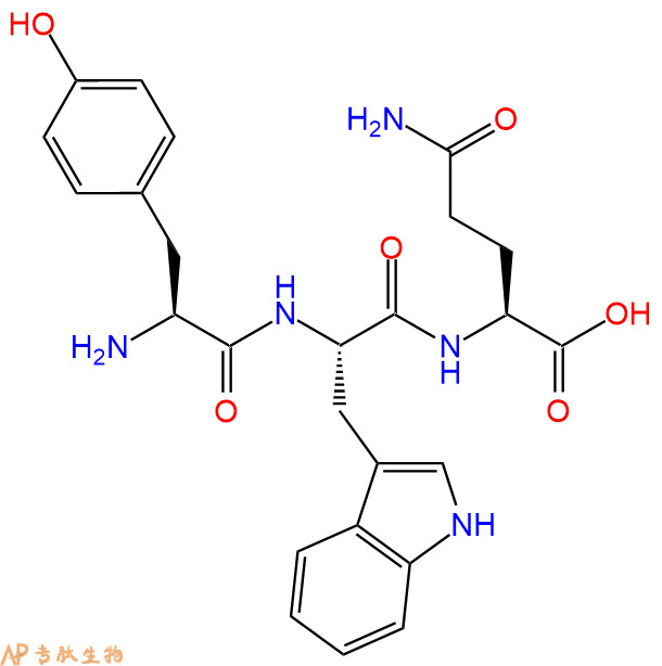 专肽生物产品三肽Tyr-Trp-Gln
