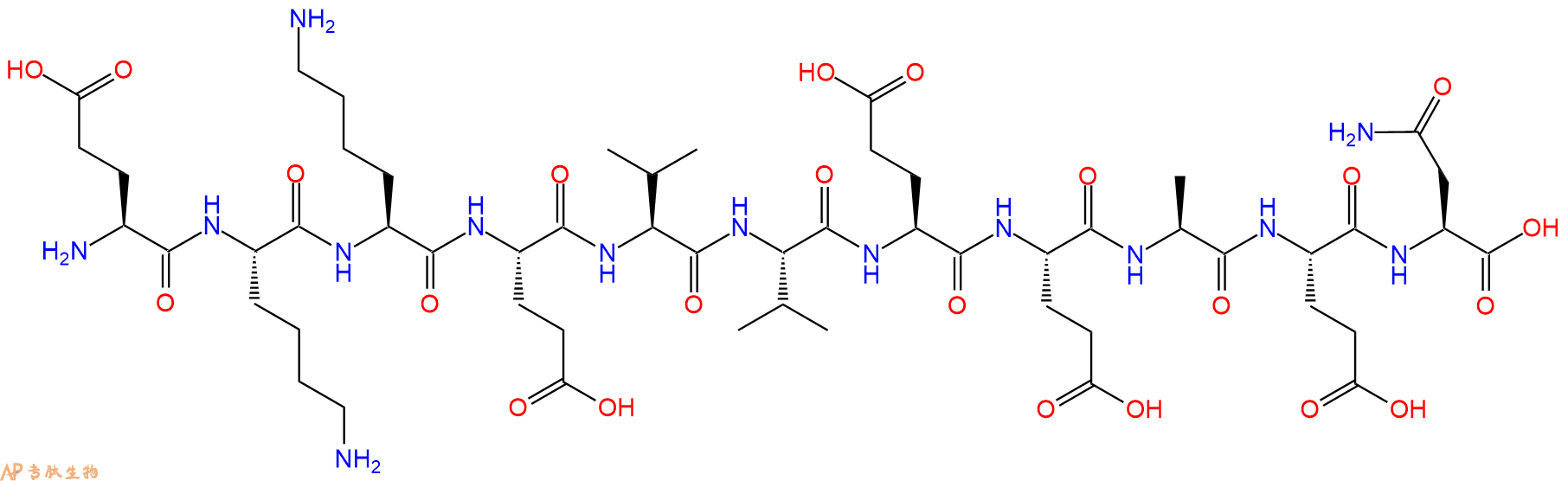 专肽生物产品十一肽EKKEVVEEAEN69871-76-7