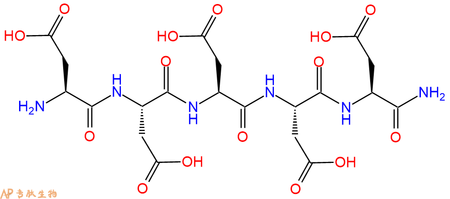 专肽生物产品五肽Asp-Asp-Asp-Asp-Asp-NH21504585-19-6