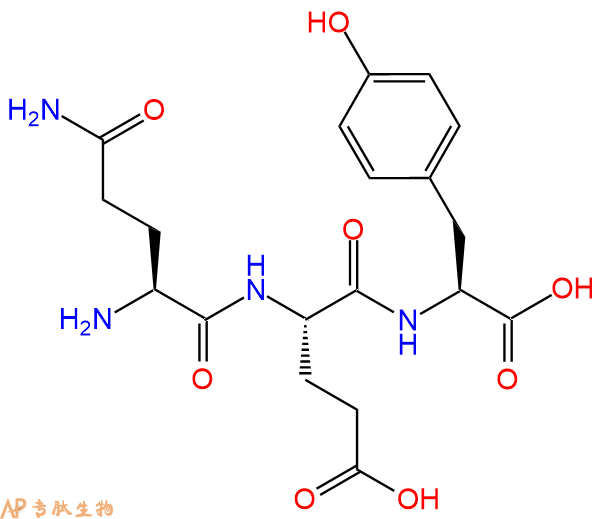 专肽生物产品三肽Gln-Glu-Tyr