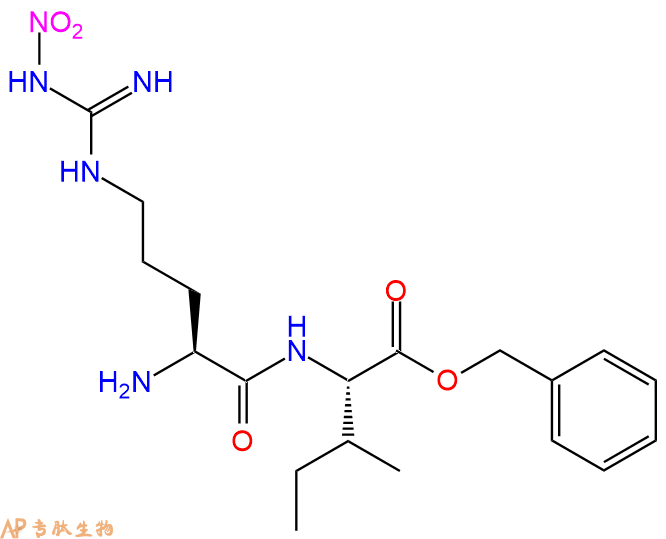 专肽生物产品二肽Arg(NO2)-Ile-苄酯化151236-36-1