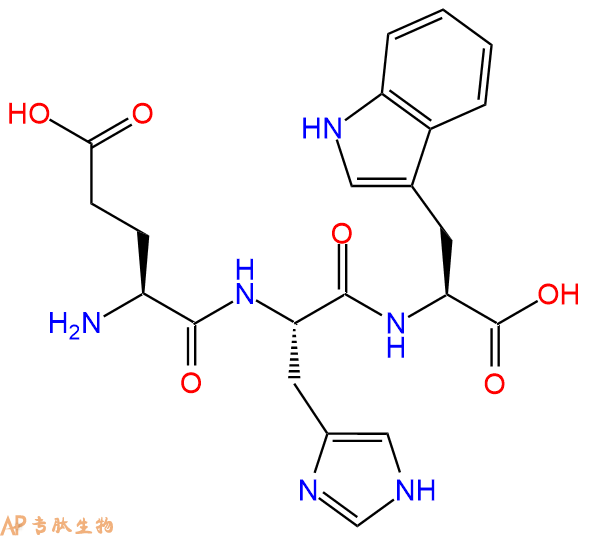 专肽生物产品三肽Glu-His-Trp60556-75-4
