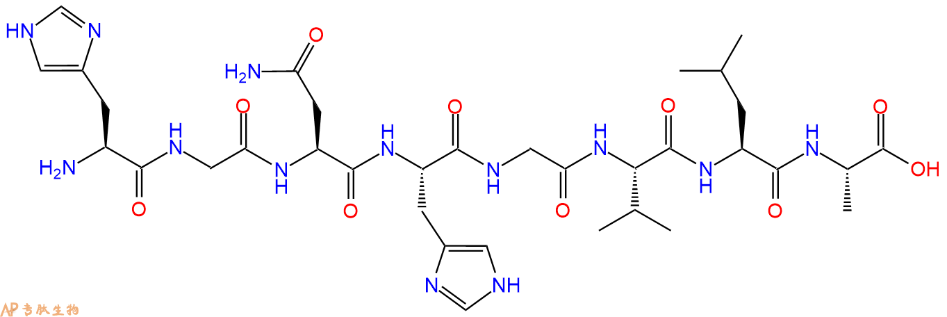 专肽生物产品八肽HGNHGVLA347884-76-8