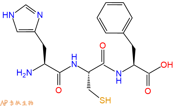 专肽生物产品三肽His-Cys-Phe