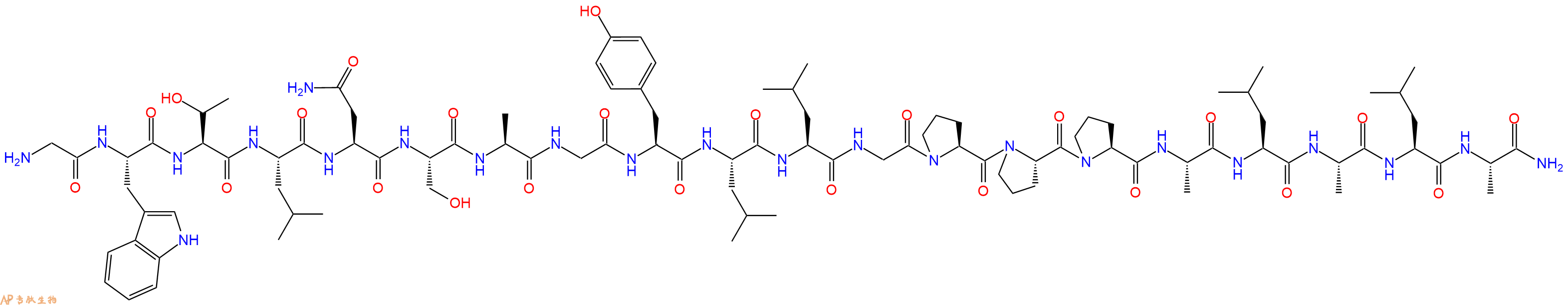专肽生物产品M40、Galanin (1-13)-Pro-Pro-(Ala-Leu-)₂Ala amide143896-17-7