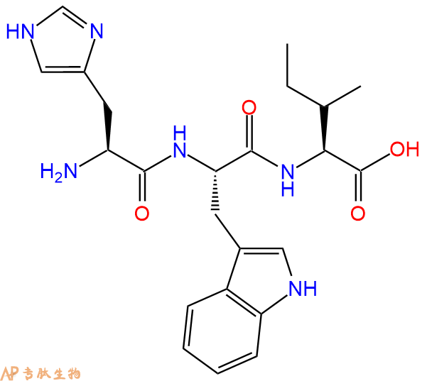 专肽生物产品三肽His-Trp-Ile