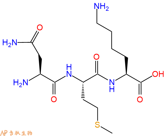 专肽生物产品三肽Asn-Met-Lys