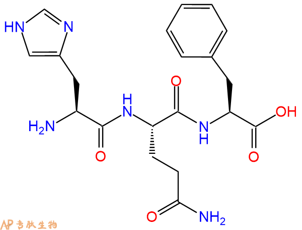 专肽生物产品三肽His-Gln-Phe