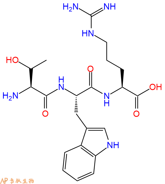 专肽生物产品三肽Thr-Trp-Arg