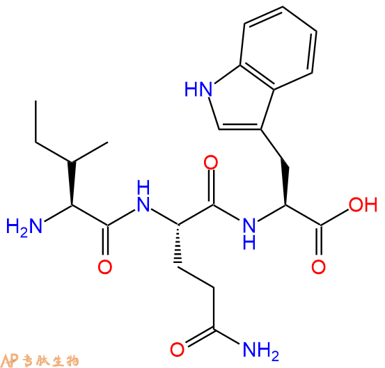 专肽生物产品三肽Ile-Gln-Trp