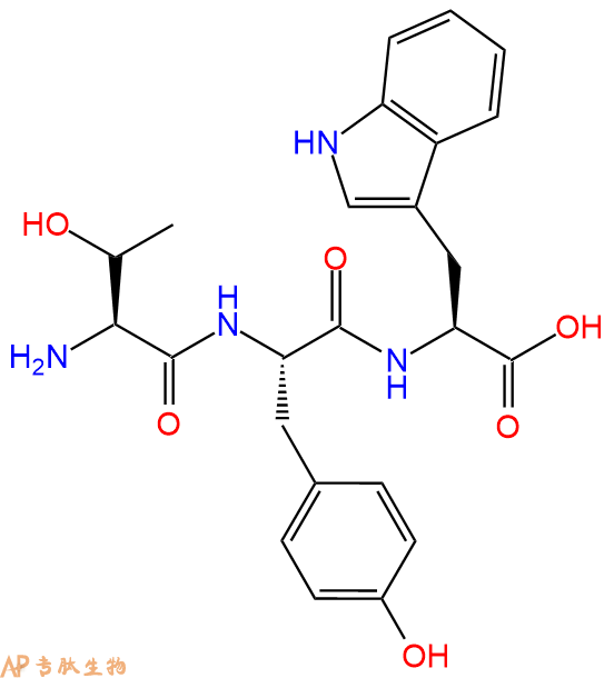 专肽生物产品三肽Thr-Tyr-Trp
