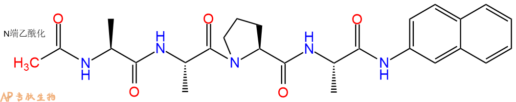 专肽生物产品四肽Ac-Ala-Ala-Pro-Ala-bNA102029-65-2