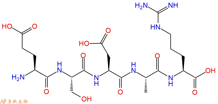专肽生物产品五肽Glu-Ser-Asp-Ala-Arg121274-59-7