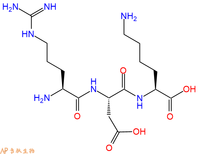 专肽生物产品三肽Arg-Asp-Lys