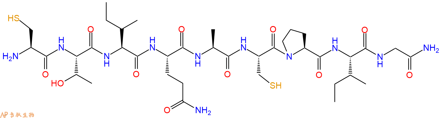 专肽生物产品九肽CTIQACPIG-NH21579292-55-9