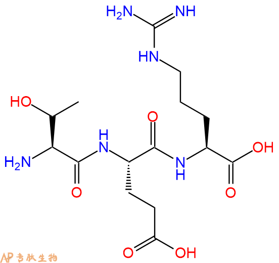 专肽生物产品三肽Thr-Glu-Arg