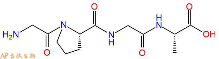 专肽生物产品四肽Gly-Pro-Gly-Ala1356939-56-4