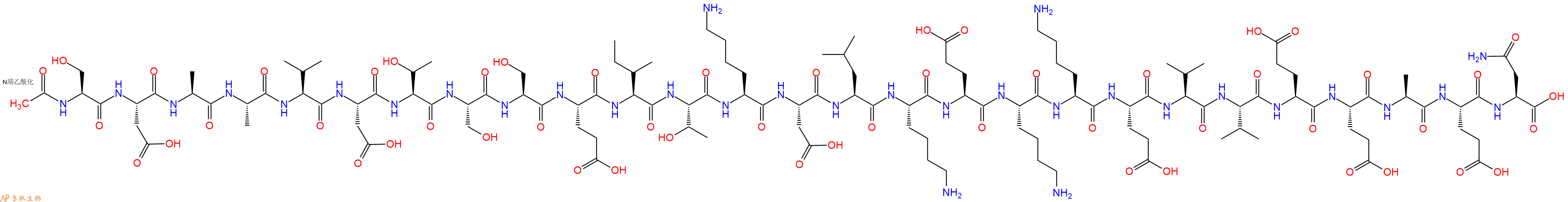 专肽生物产品胸腺法新杂质M