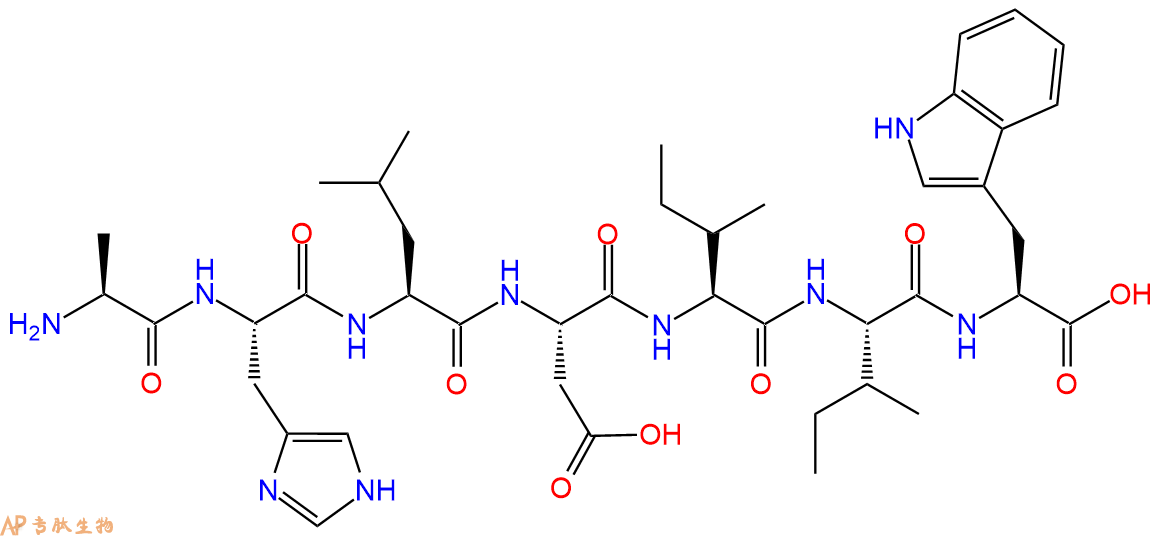 专肽生物产品七肽AHLDIIW129119-10-4
