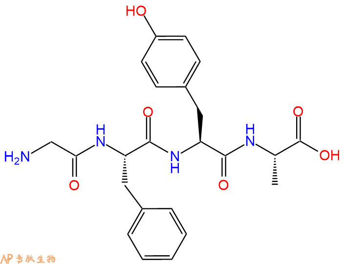 专肽生物产品四肽gly-Phe-Tyr-Ala104845-52-5