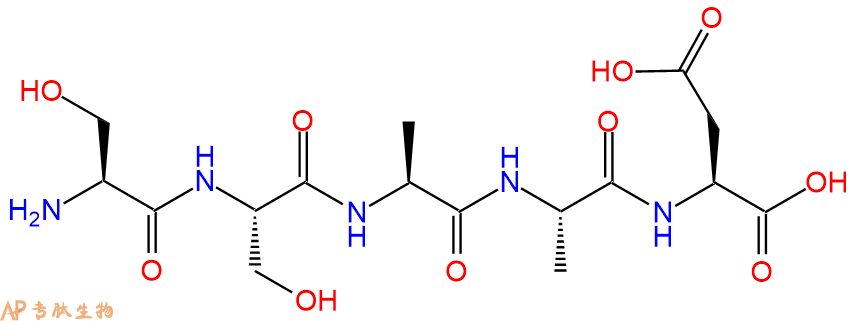 专肽生物产品五肽Ser-Ser-Ala-Ala-Asp206558-77-2
