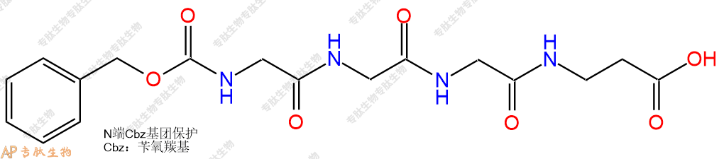 专肽生物产品四肽Cbz-Gly-Gly-Gly-βAla39538-05-1