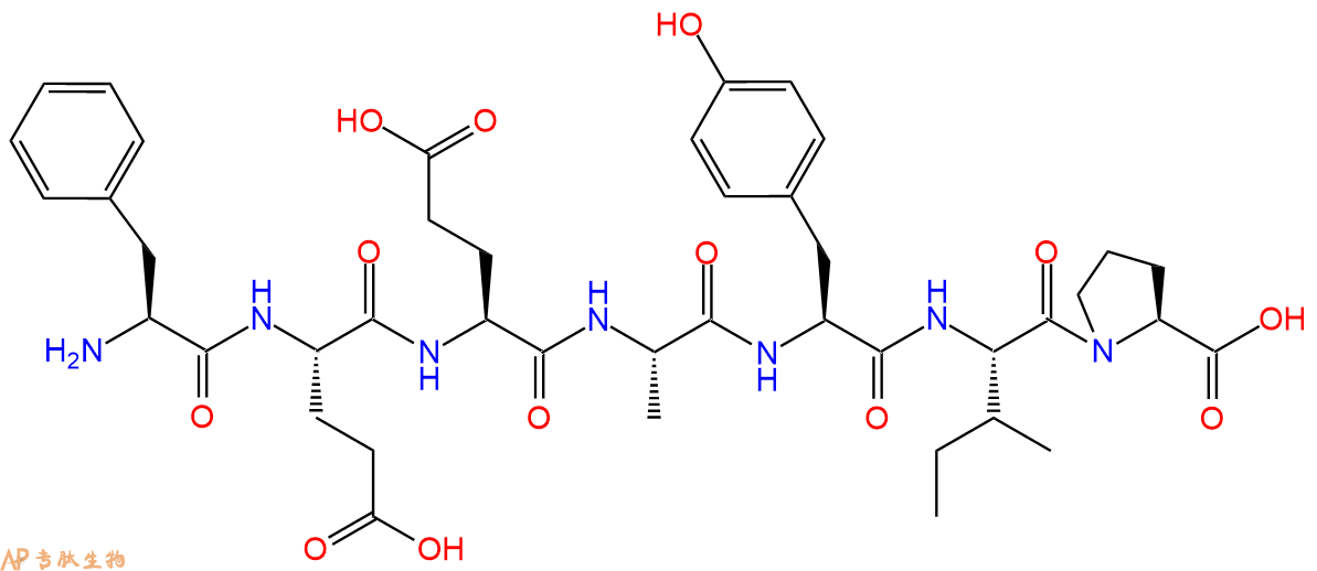 专肽生物产品七肽FEEAYIP79432-60-3